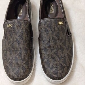 Michael Kors Women's Brown Slip-On Shoes